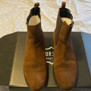 Thursday Boots, glazed ginger, size 9